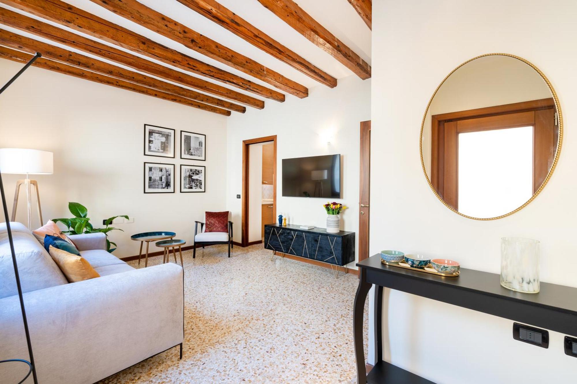 Elegante E Luminoso, Spazio Esterno Privato Venedig Exterior foto
